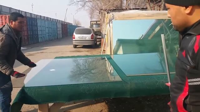 Як швидко порізати скло. Таджицький лайфхак смотреть онлайн