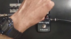 BOSS METAL CORE VS NUX METAL CORE DISTORSION DISTORTION #BOSS #NUX