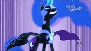 My Little Pony:Friendship Is Magic - Twilight's Flashback Of Celestia Defeating Nightmare Moon
