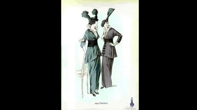 Modische Stimmungen 1913-1914 Teil 4. Fashionable moods. Модные настроения. смотреть онлайн