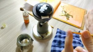 ПРОСТО О ПОТАЛИ И СУСАЛЬНОМ ЗОЛОТЕ | КАК НАКЛЕИТЬ | ВЛОГ ХУДОЖНИКА |