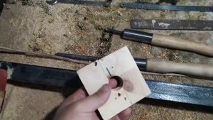Точение сегментной вазы из древесины старого шкафа.Самодельный токарный станок.Часть 9.