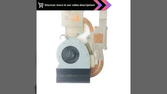 Lenovo Y500 Laptop Cooling Fan Upgrade: Original CPU Heatsink Cooling Fan Replacement смотреть онлайн