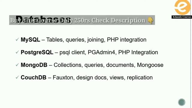 Learn Full Stack Web Development From Scratch by #Eduonix_Course