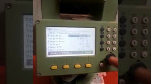 Leica TS 06 plus EDM setting