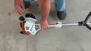 Stihl FS 38 Trimmer How To Start Properly Without Flooding