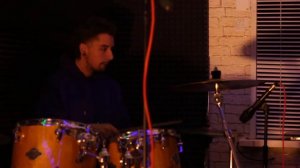 Jam drums and bass guitar