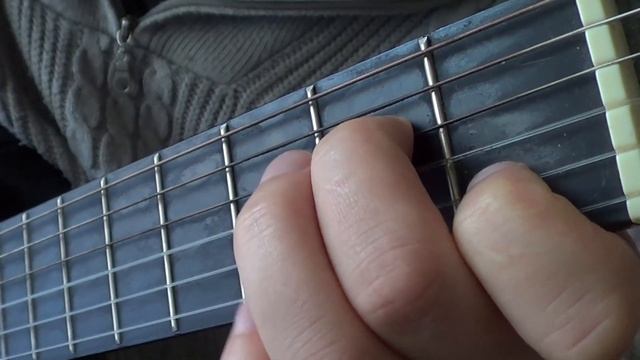 Как поставить аккорд C6