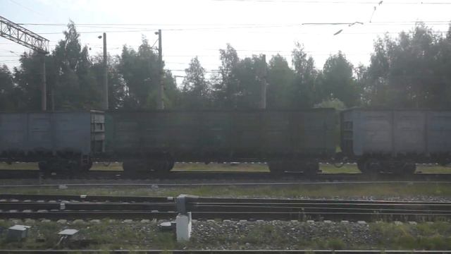 Отправление на поезде №472С Адлер - Москва со станции Узуново. смотреть онлайн