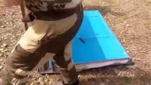 Самодельная палатка для охоты и рыбалки