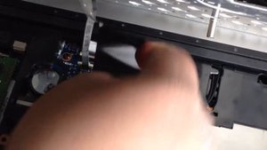 How to remove and install a keyboard in a HP ProBook 6550B laptop.