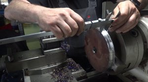 Новый токарный сериал. Черновая обработка фланца 2ч.