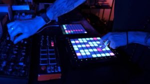 Dark Jam with Ableton Live, Launchpad Pro Mk3, Launchpad Mini and Behringer Model D