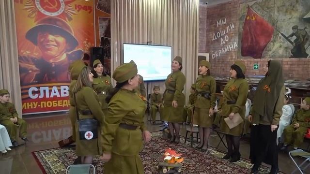 В музее «Боевая Слава» прошло мероприятие «Праздник Победы» смотреть онлайн