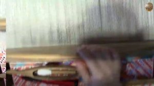 Полотенце в технике браного и выборного ткачества