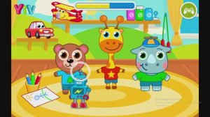 Для самых маленьких. Детский сад для животных. Развивалка.