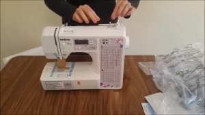 Brother FS155 Sewing Machine Unboxing موديل ماكينة الخياطة براذر FS155