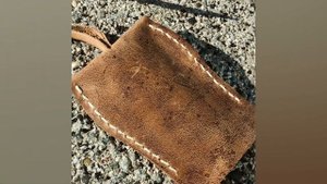Ключница из кожи своими руками DIY key case Handarbeit Leder Etui