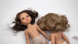 Мою волосы куклам, наряжаю. Обзор кукол с волнистыми волосами Карла и Керол Паола Рейна