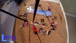 Урок по лапароскопии на тренажёре №2 (пазл). Laparoscopic Training