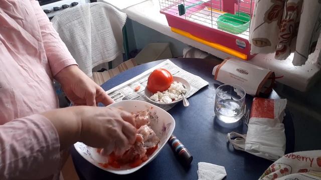 ГОТОВИМ ВМЕСТЕ МАРИНОВАННЫЕ ХВОСТИКИ ЗАТЕМ ТУШИМ РЕМОНТ КАЛОНКИ смотреть онлайн