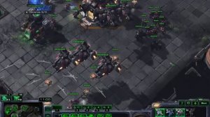 Playing Starcraft 2 Terran Diamond