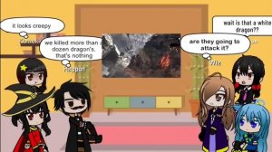 Konosuba React to Dark souls (experience)