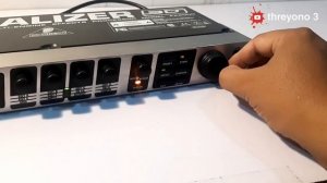 fitur efek vocal behringer fx2000 virtualizer 3d