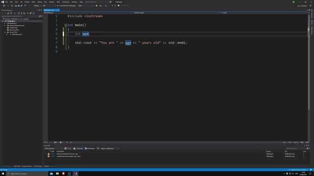Intro To Variables (C++) смотреть онлайн