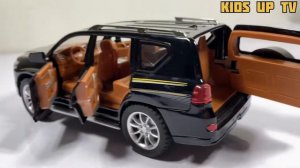 Toyota Prado Mini  Land Cruiser ||Diecast Black Model Car review || KIDS UP TV
