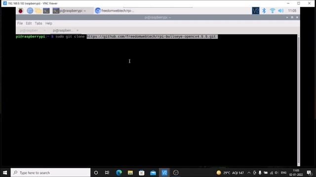 raspbian-bullseye opencv install | raspberry pi 4 opencv install | install opencv in raspberry pi 4