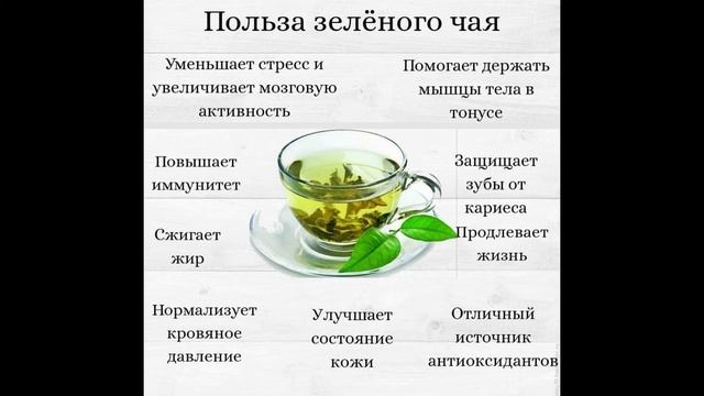 ТОП-5 ПОЛЕЗНЫХ ЭЛЕМЕНТОВ ЗЕЛЕНОГО ЧАЯ !