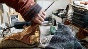 #Скульптура РЫБЫ из Бронзы Зачистка и Полировка полный Процесс.