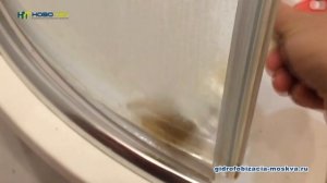 Очистка ржавчины на кафеле в ванной и хромированных элементах