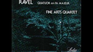 Fine Arts Quartet performs the 4th movement of Ravel's String Quartet in F major