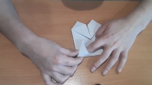 Оригами|Поделки из бумаги.Салфетница из бумаги в виде сердца. смотреть онлайн