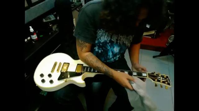 Orville My Les Paul Custom with EMG GOLD смотреть онлайн