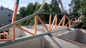 УСТРОЙСТВО КРЫШИ ДВУХЭТАЖНОГО ДОМА. СТРОПИЛЬНЫЕ ДЕРЕВЯННЫЕ ФЕРМЫ ДЛЯ КРЫШИ