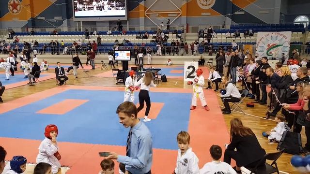 Тхэквондо ИТФ. Спарринг смотреть онлайн