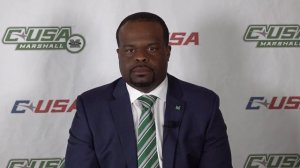 Marshall coach Charles Huff - C-USA Media Day 2021