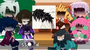 || Hashiras react to Tomioka Giyuu || 1/1 || Angst || Kimetsu No Yaiba ||