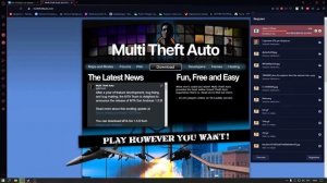 Видео инструкция как скачать MTA и поиграть на сервер RetroX