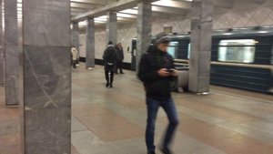 Станция метро "Профсоюзная" // 6 декабря 2018 года