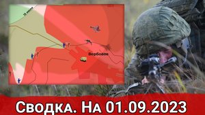 Штурм Вербового и обстановка на Херсонском направлении. Сводка на 01.09.2023 г