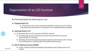 I/O Management | Operating Systems |