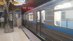 Метро новый номерной 81-717.6 Метро Екатеринбург