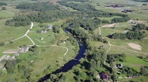 Река Кудеб от деревень Рычково и Пахомово до Китёнок. Полёт на SGRC F22 S2 Pro+