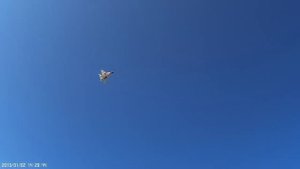 Радиоуправляемая модель. Полет. Модель самолета МиГ-25.