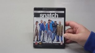 БОЛЬШОЙ КУШ - 4K UHD Blu-ray - SNATCH - 2000 - Guy Ritchie - Jason Statham - Brad Pitt