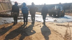 Плохо раскрепили опалубку